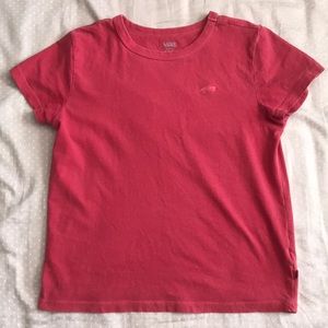 Vans plain red tee